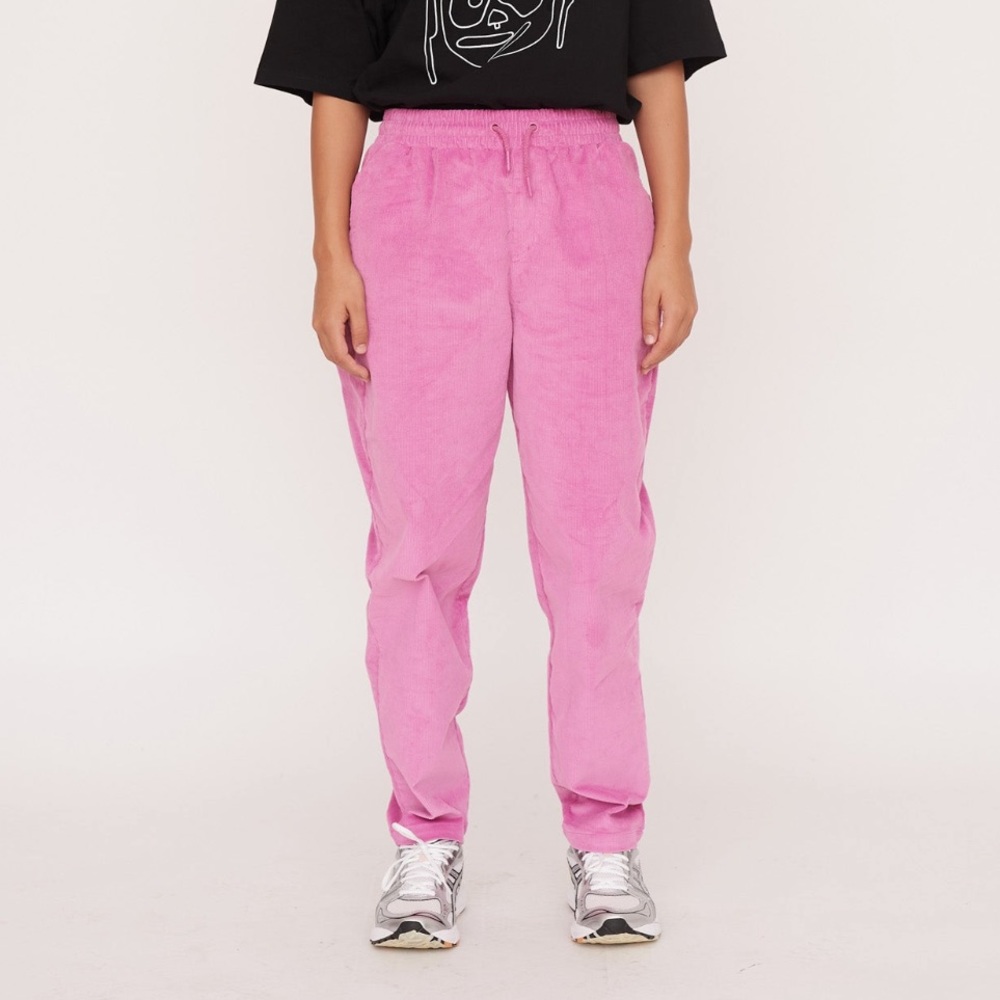 Lazy Oaf Pink Custard Chord Pants